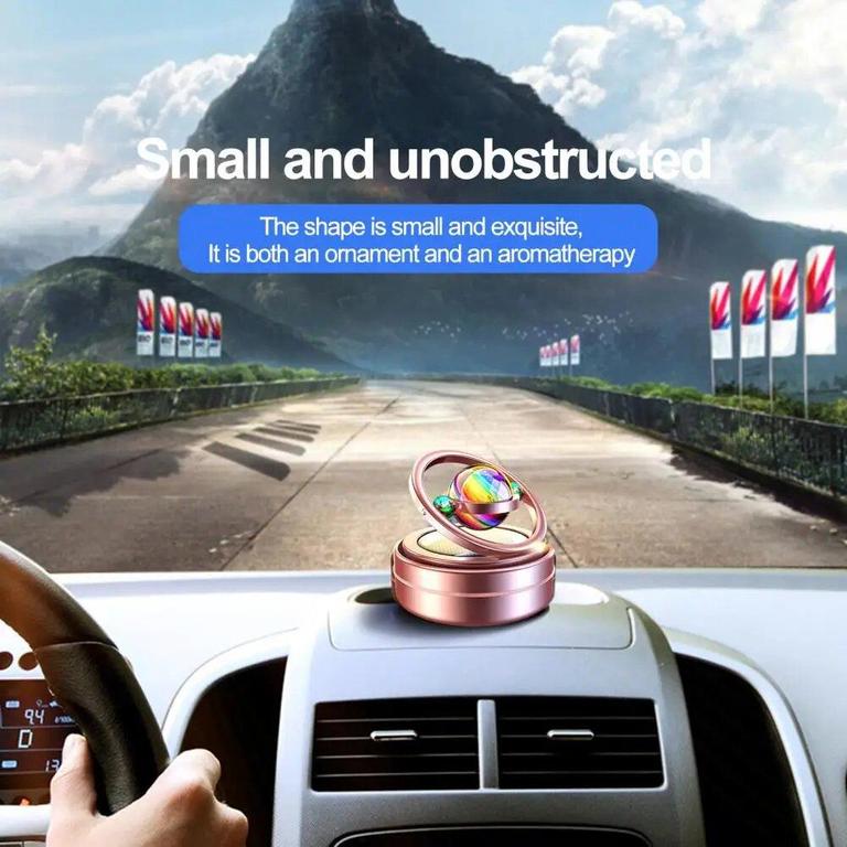 Solar Power Car Perfume Air Freshener 2