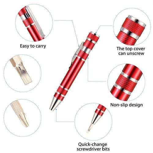 Image of 8-in-1 Precision Pocket Screwdriver Set