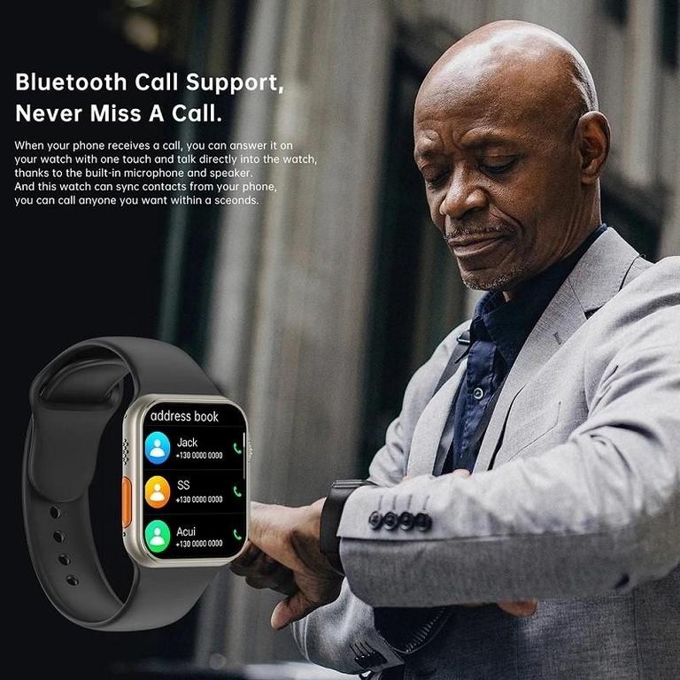 Ultra Smart Watch with Different Straps