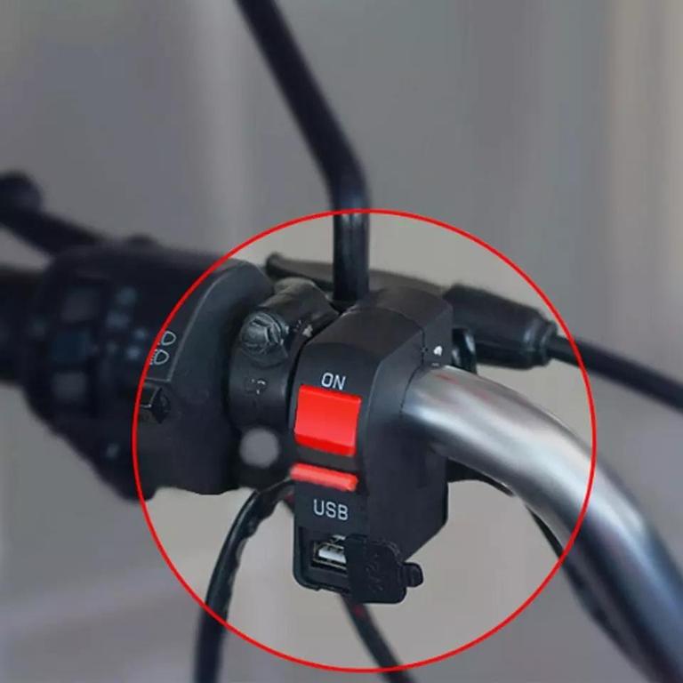 Motorcycle Headlight Indicator Switch Image 1