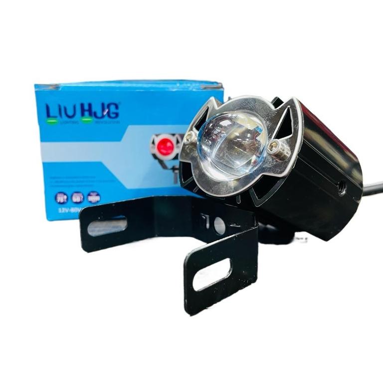 HJG L19 (Orignal) Driving Fog Light White & Yellow Dual Colors Hi Low , 2 Functions Long Throw Led Fog Light ( Single Unit) - 1