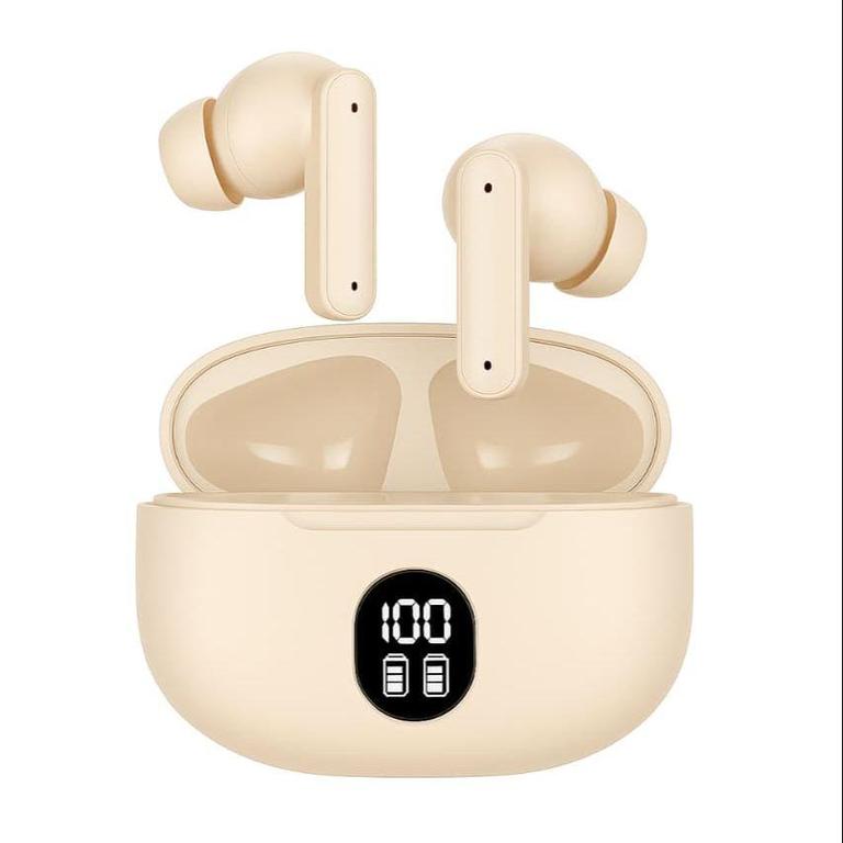 M10 TWS Wireless Earbuds with Bluetooth 5.3, HiFi Stereo Sound, ENC Noise Cancellation, 3500mAh Case, Touch Controls, and Gaming Mode - 3