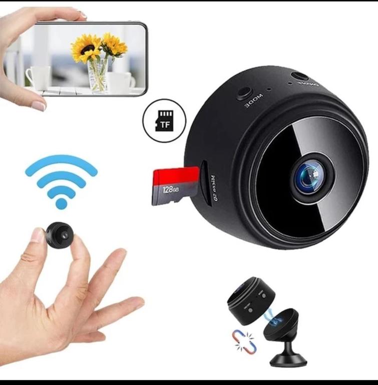 A9 Wifi Mini Camera 1080HD | Wireless Wifi Mini Camera | Wireless Camera Monitoring HD Camera Mini Smart Camera | A9 Camera Mini CCTV WDR Sensor Mini Wifi IP Camera with Day and Night Vision | Security Camera for Home with Mobile Supported Application - 8