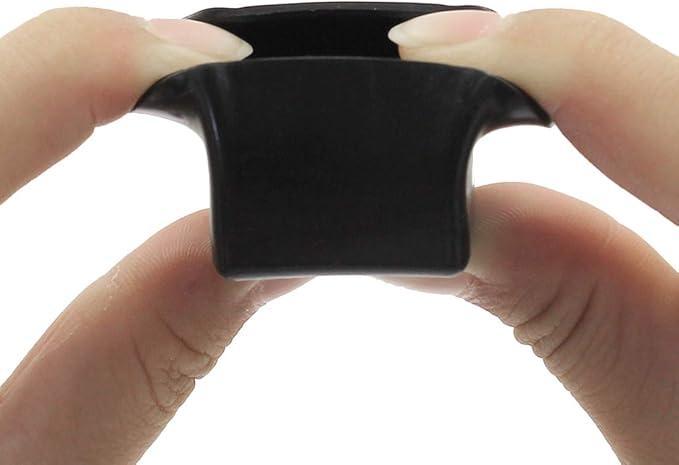 12-Pcs PVC Rubber Caps for Chair and Table Legs - Square and Rectangular Designs - 9