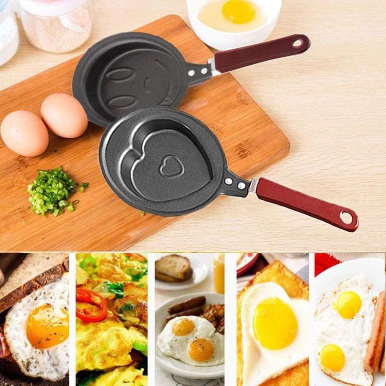 Mini Non Stick Multi Shapes Egg Fry Pan - 1