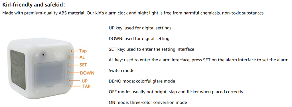 Digital Table Clock Image
