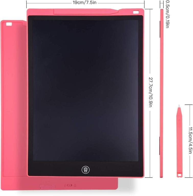 Face Value up to 16inch Multicolor Display LCD Drawing Writing Tablet for Kids & Adults with Pen | Eraseable Colorful E-writer Digital Memo Pad - 7