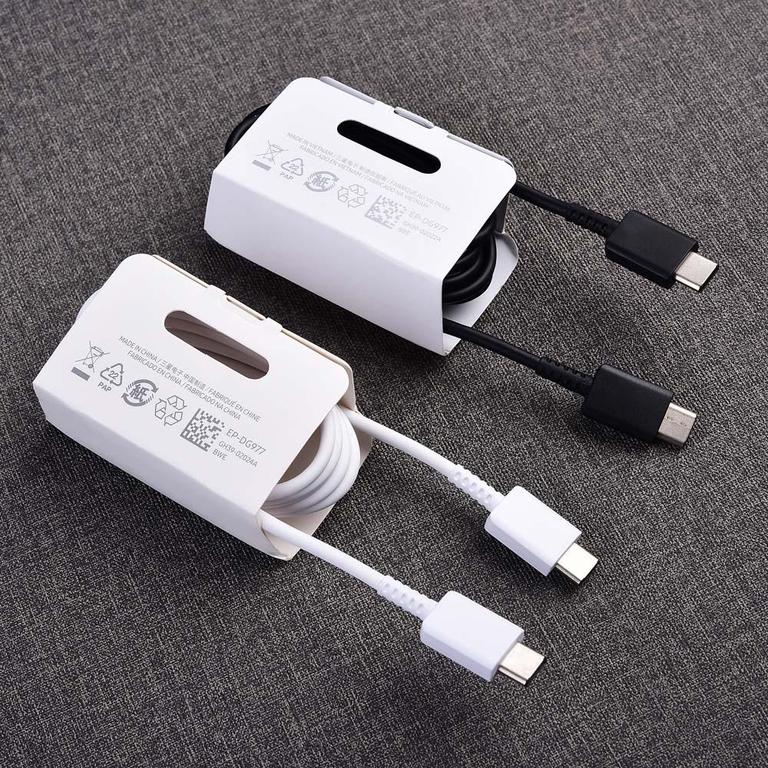 Samsung EP-TA800 Type C Fast Charger Adapter with 1M Cable for Galaxy S20 Ultra, S20, S8, S9, S10 Plus - 17