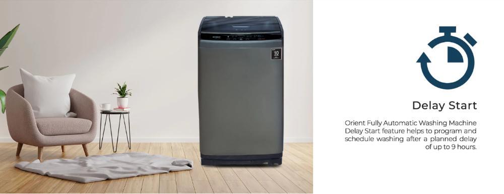 Storm 1150 Fully Automatic Washing Machine – Metallic Grey | Top Load, Powerful & Energy Efficient - 2