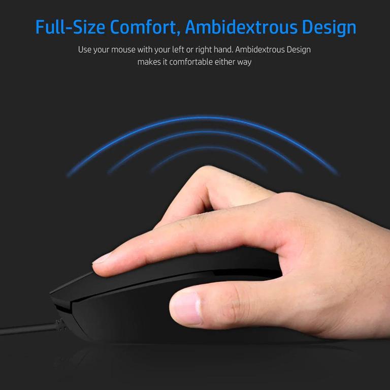 HP M10 Wired Optical Mouse Image 1