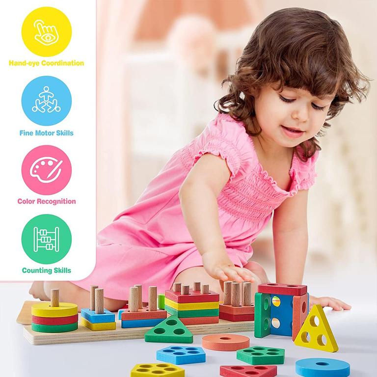 Wooden Geometric Toy 3
