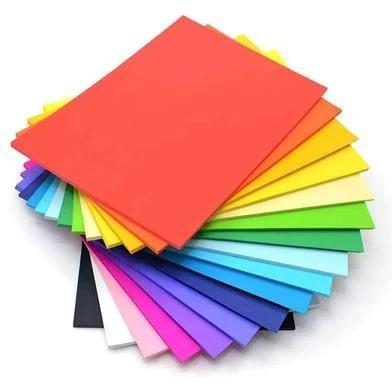 Assorted Color A4 Size Paper Sheets