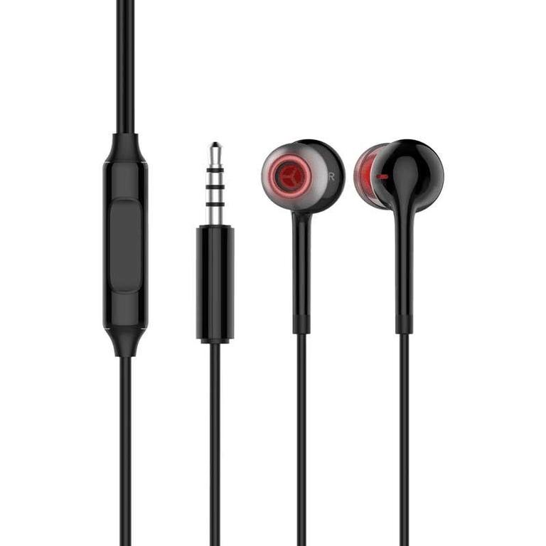 ST12 Super Base Handfree Earphones with Volume Key - Buy 1 Get 1 Free, High-Quality Deep Bass Sound for Gaming and All Android Phones - 1