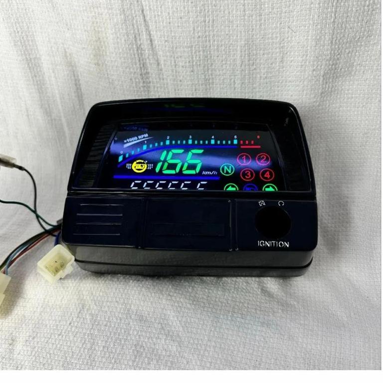 Motorcycle Digital Speedo Meter Image 2