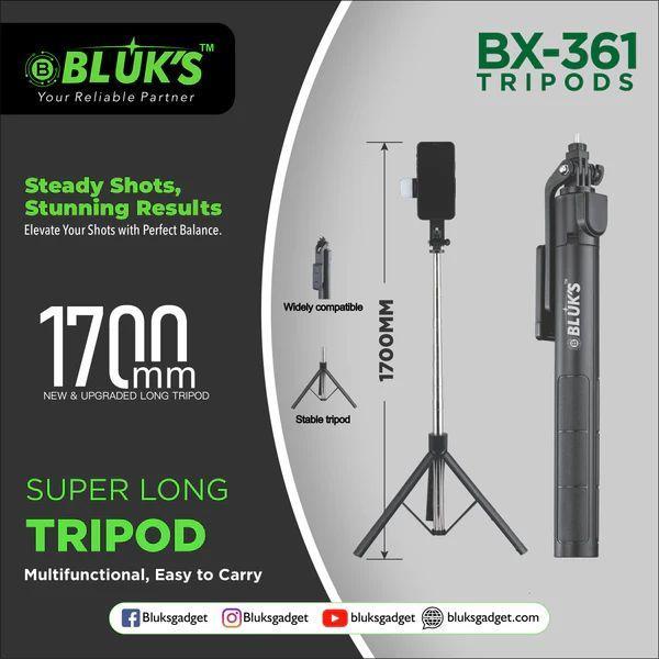 Bluk BX-361 Flexible Tripod Stand Image 2