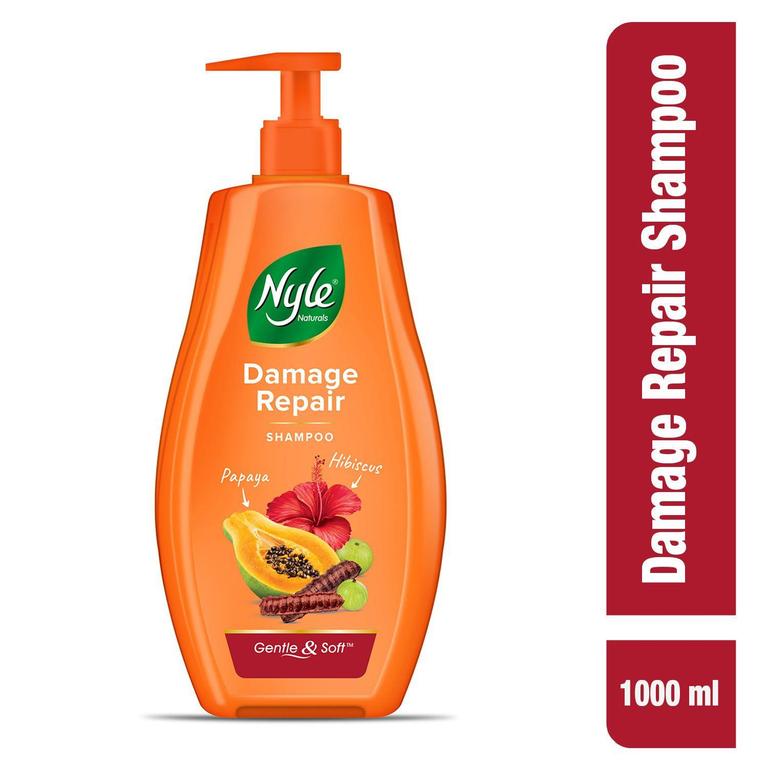 Nyle Lemon Anti-Dandruff Shampoo: Effective Dandruff Control and Scalp Care with Natural Lemon, Oils, and Antioxidants - 1L - 1