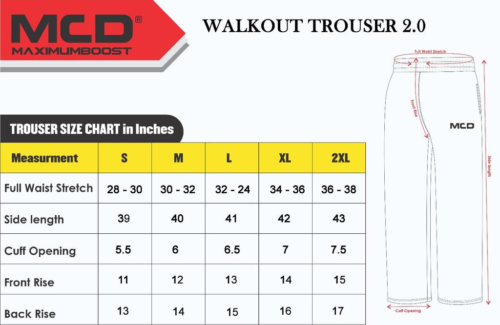MCD Walkout Trouser 3.0 | Smart Casual Regular Fit Trousers for Men - 7