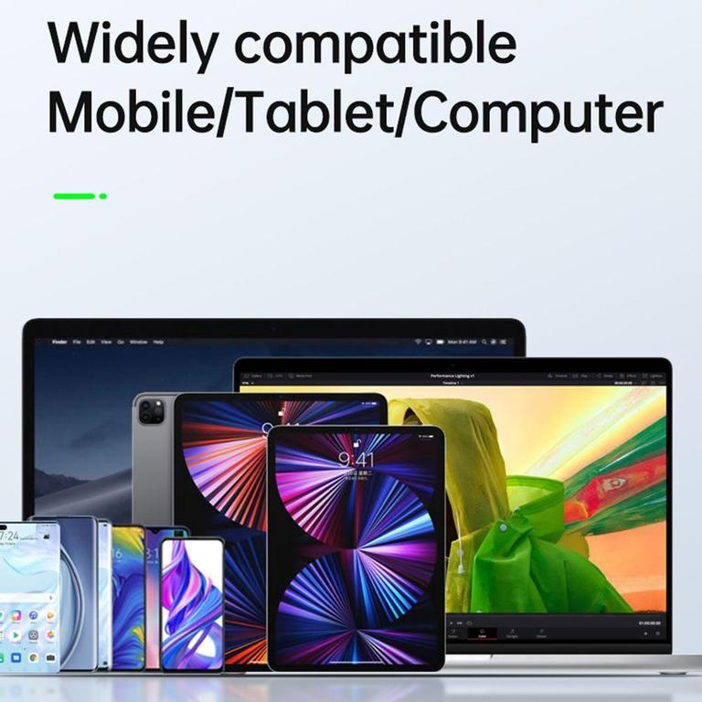 Original PLEXTONE GS1 3in1 Dual type c 3.5MM Jack  adapter tablet suitable for Apple 16 Pro Max , 15 Pro Max iPad Pro/mini 6/M4, M3, M2,M1 Compatible All Android Type C Mobile ,For Samsung, infinix, Tecno, Oppo, Vivo , Realme, - 3