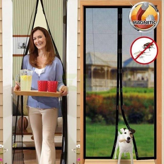 Magic Mesh Magnetic Screen Door for mosquito Net
(ONLY BLACK COLOUR) - 2