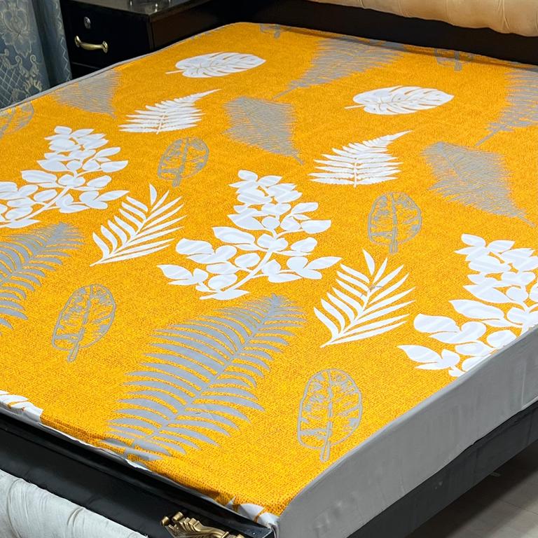 Universal Bedding Waterproof Mattress Cover, 72 x 78 x 6 Inches, King Size Elastic Fitted Sheet with Various Color Options - 1