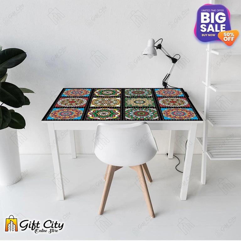 Black Border Tile Sticker