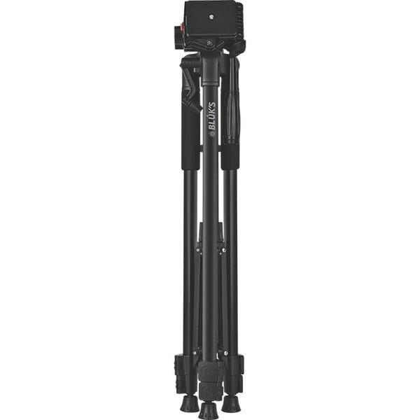 BX-381 Extra Long Camcorder Tripod Stand - Aluminum Structure with 360° Rotation - 2