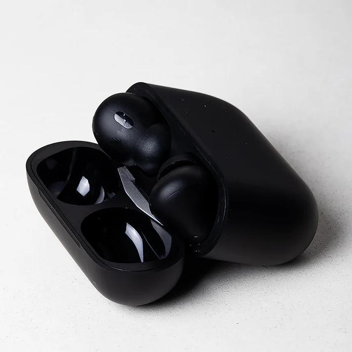 New AirPods Pro Black 3rd Gen True Wireless Bluetooth Earbuds Piano Black - Connect with all Devices - 3