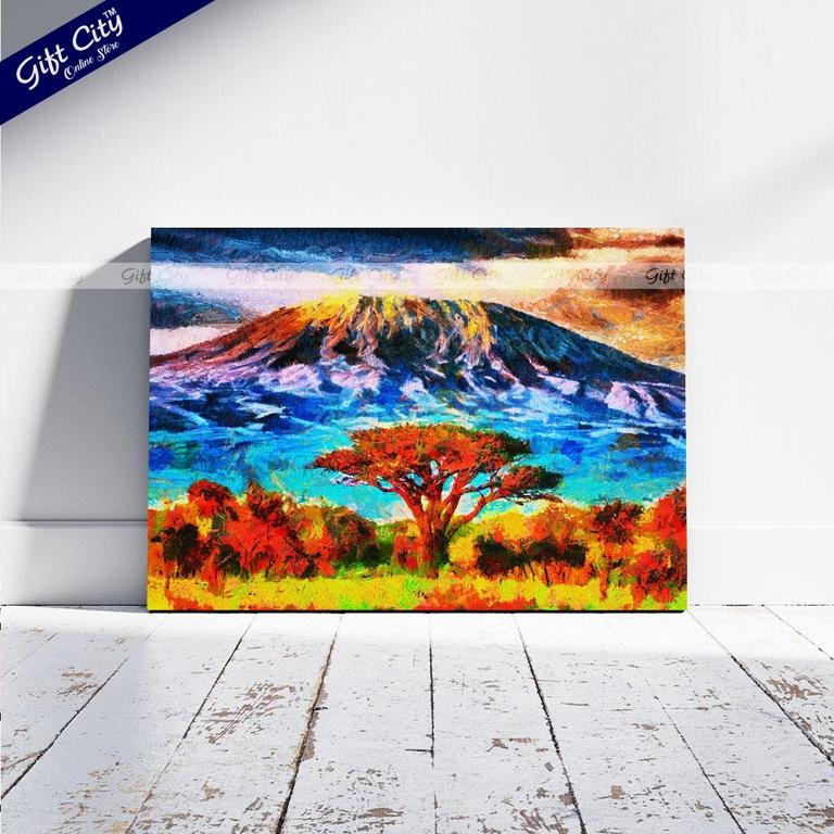 Kilimanjaro Canvas Painting 3