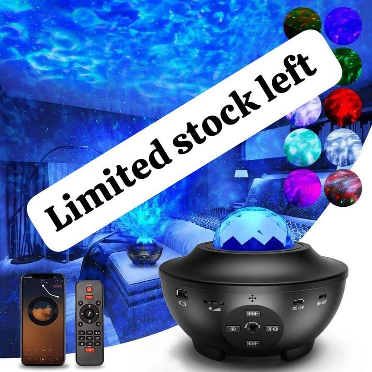 Galaxy Projector Star Light Speaker Image 2