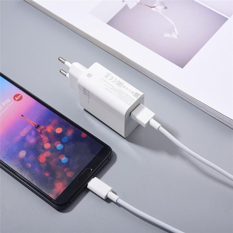 Xiaomi 33W Fast Turbo Charger with Cable for Poco X3 NFC, F2 Pro, and More - EU Plug - 2