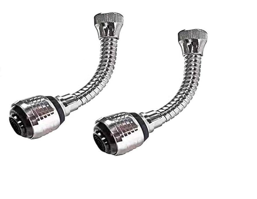 Turbo Flex 360° Faucet Extender with 2 Modes | High Pressure Water-Saving Nozzle and Filter for Kitchen & Bathroom - 6