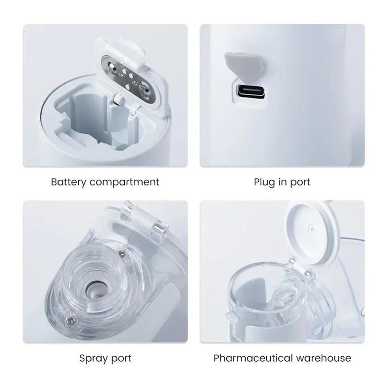 DAN TECHNOLOGY  Portable Nebulizer For Asthma Rechargeable Inhaler Nebulizer Machine For Kids And Adults Medical asthma nebulizer - 2