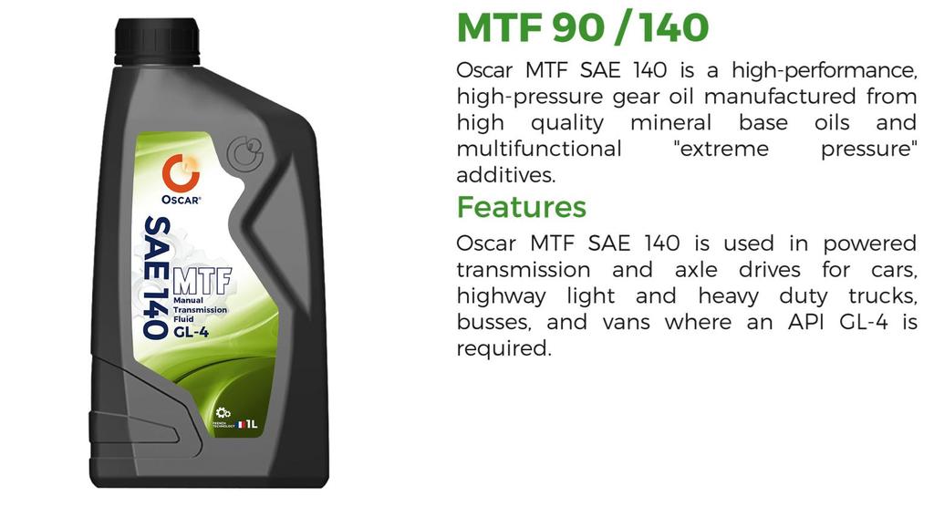 Oscar MTF Transmission Fluid Image 1