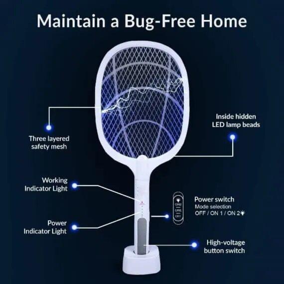 Close-up of Mosquito Racket