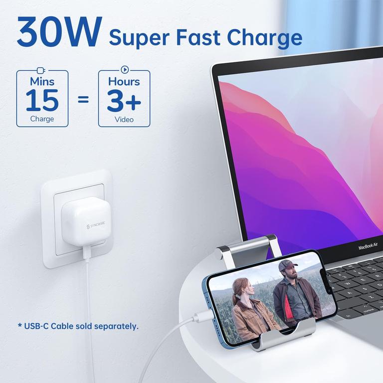 Syncwire 30W USB C Charger