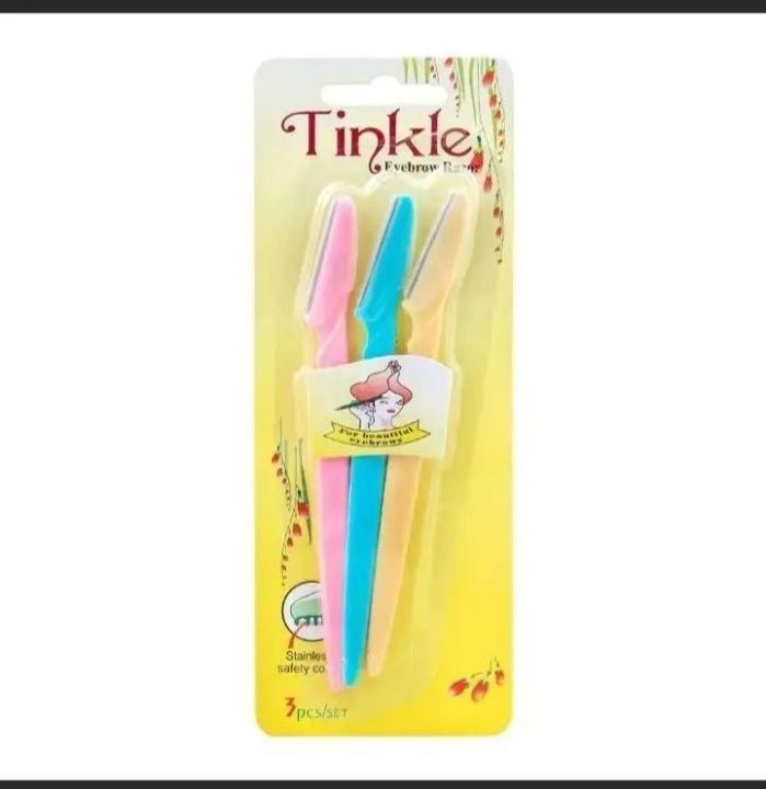 Tinkle Eyebrow Razor Set