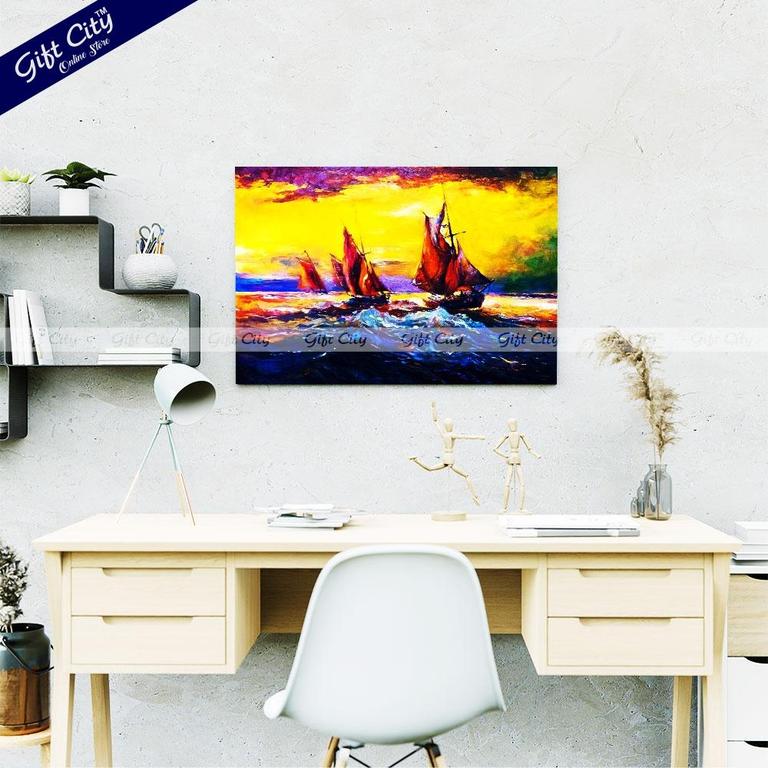 Sail Ship Canvas Painting 5