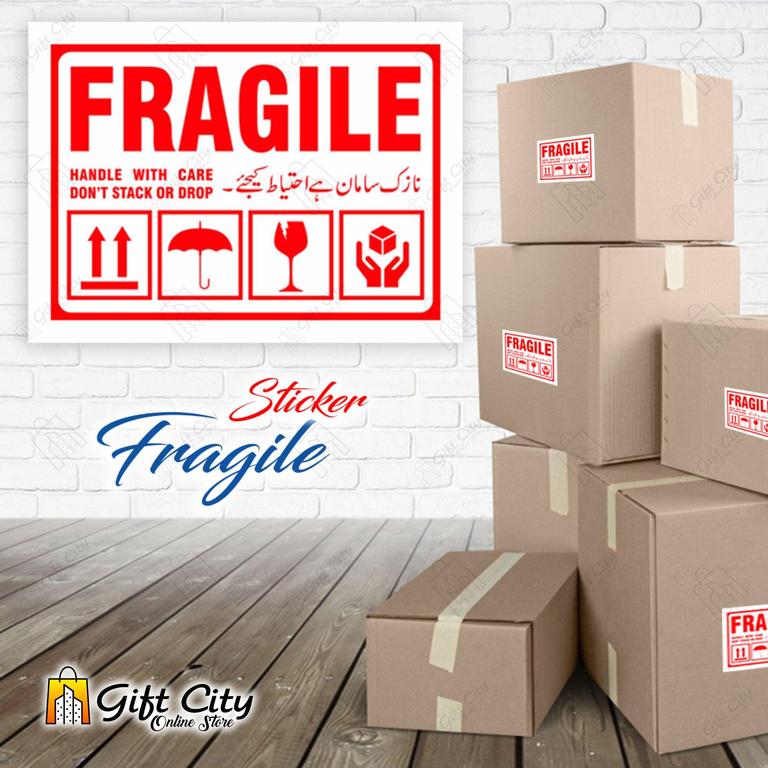 Care Fragile Sticker Image 3