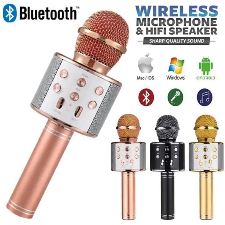 Microphone Wireless & Hifi Speaker Bluetooth Mike - 2