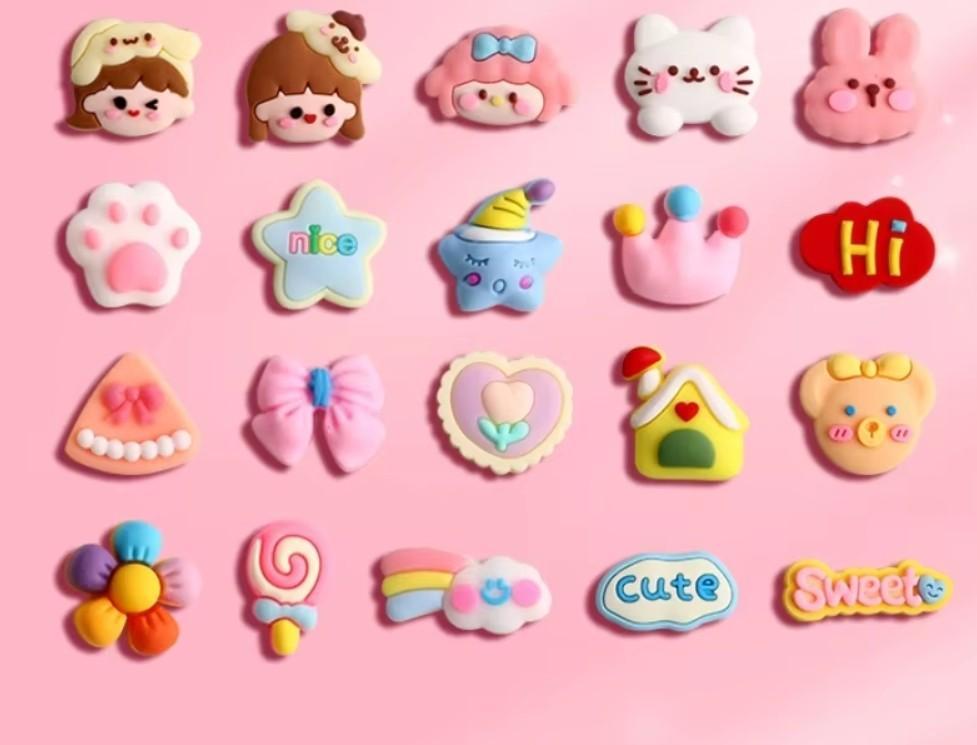 Imported 3D Soft Resin Stickers for Tumblers, Mugs, Water Bottles, and Mobile Devices - 4