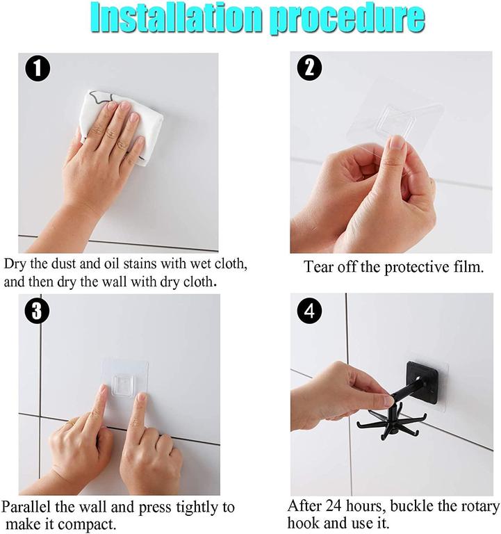 360° Rotating Folding Hook