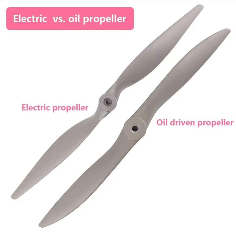 High-Performance Nylon Glass Fiber Electric Propeller for RC Airplanes UAV Drones APC Propeller Replacement 5x5/6x4/7x5/8x6/9x6/10x5/10x7/11x5.5/11x7/12x6/13x6.5/14x7 Durable Lightweight Efficient High Thrust Low Noise RC Model Prop RC accessories - 3