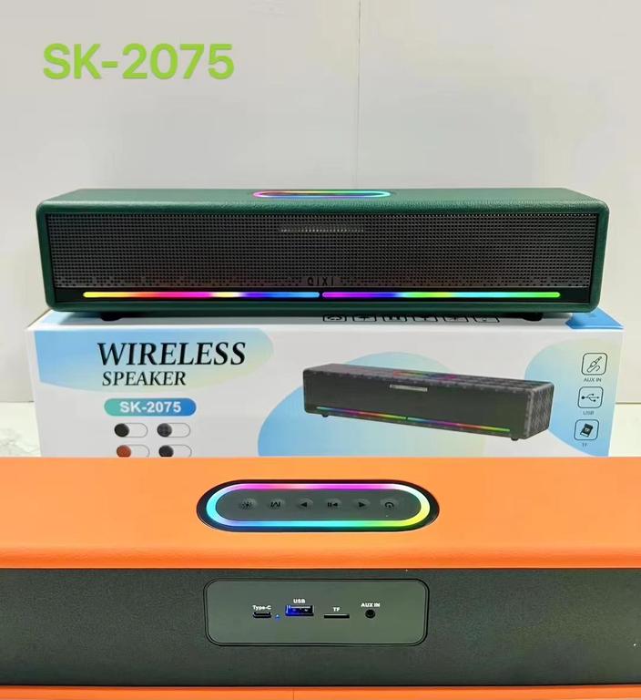 20W Heavy Bass SubWoofer Home Theater System with RGB Lights - Bluetooth Wireless Stereo Sound Bar for Gaming and Computers - 2