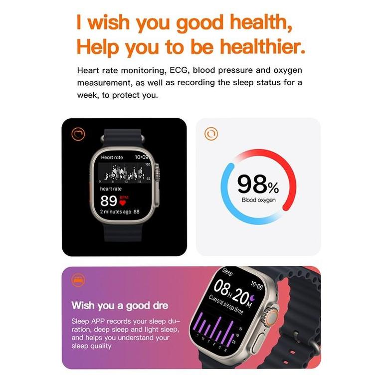 T10 Ultra Smart Watch