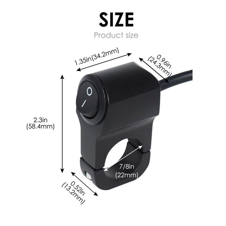 Motorcycle Handlebar Switch Image 4