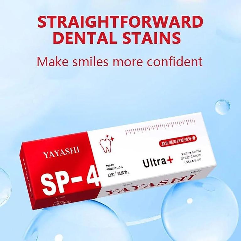 Yayashi Sp 4 Toothpaste Sp 4 Probiotic Toothpaste Yayashi Sp 4 Toothpaste Fresh Breath Toothpaste Natural Tooth Whitener For All Oral Concerns Brighter - 11