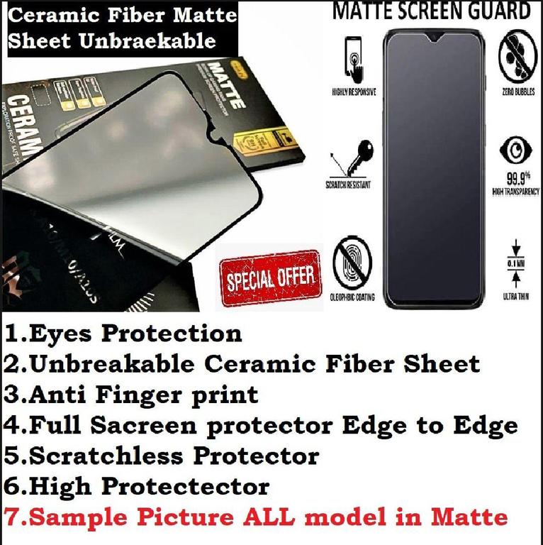 Ceramic Matte Screen Protector 1