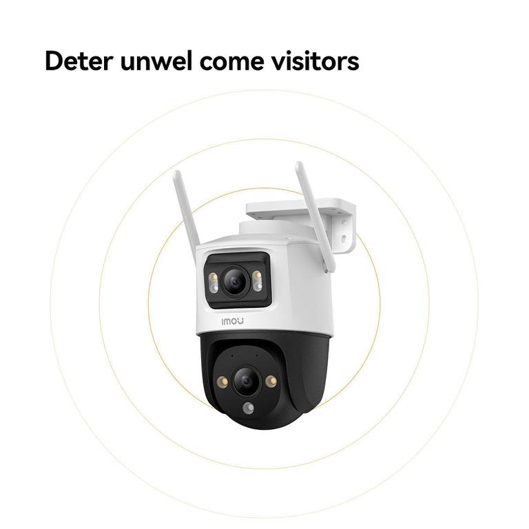 IMOU Cruiser Dual 2 (6MP) - Wi-Fi Outdoor Security Camera with Two-Way Talk and 360° P&T, AI Detection - 8