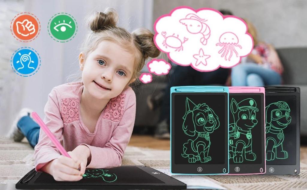 8.5-Inch LCD Writing Tablet E-writer Slate for Digital Notes and Learning Activities - 2