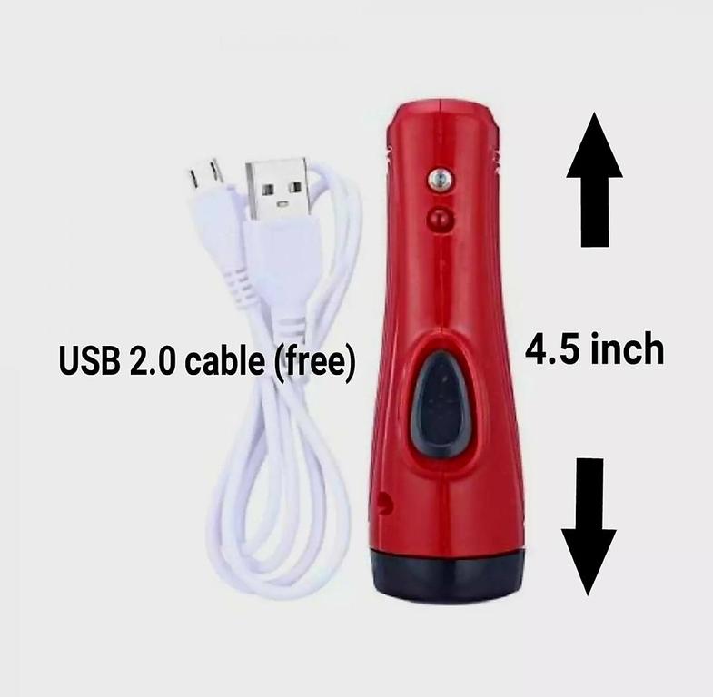 Mini Rechargeable LED Torch Light Image 5
